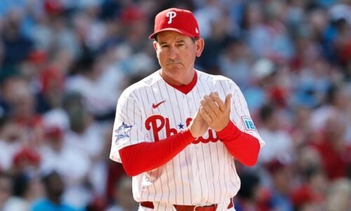 Manager Rob Thomson's Phillies head into a home series Tuesday against the Giants with a 9-19 record, tied for last in baseball with the Mets.