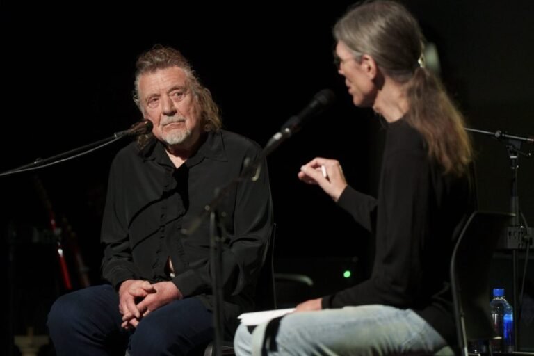 Robert Plant Visits Spillers for Record Store Day 2026