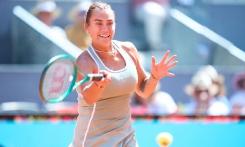 Sabalenka avoids Madrid Open virus scare, Osaka upset bid