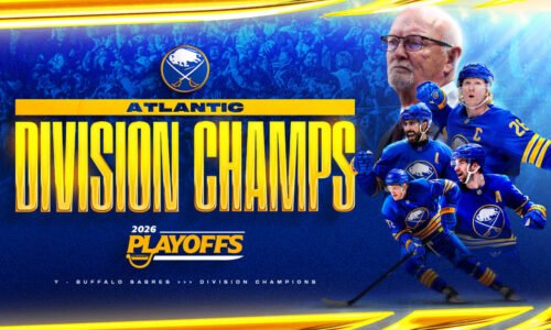 Sabres clinch Atlantic Division title