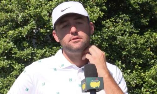 Scottie Scheffler blitzed Augusta National. And then a reporter's question