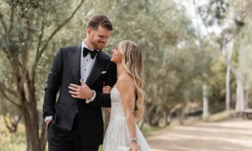 Seahawks QB Sam Darnold ties knot with fiancée Katie Hoofnagle