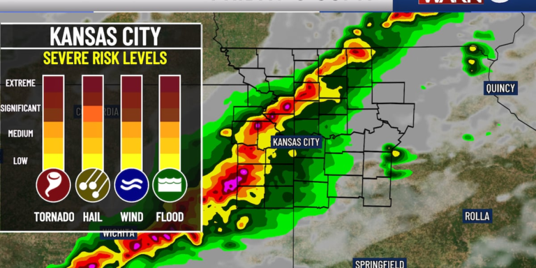 Severe Storms Are Expected This Afternoon, Significant Risk Continues