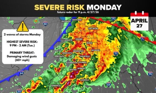 Severe storm risk Monday | 13Weather Blog