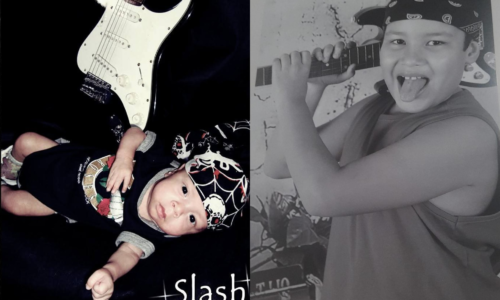 Slash de 11 anos: pai fã do Guns N’ Roses escolheu nome após aposta