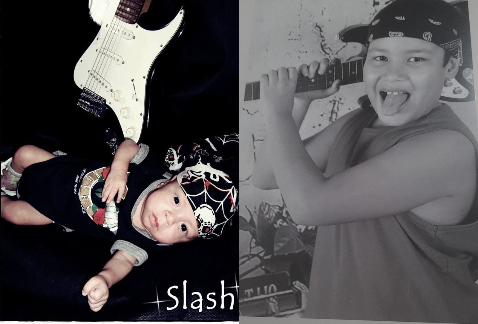 Slash de 11 anos: pai fã do Guns N’ Roses escolheu nome após aposta