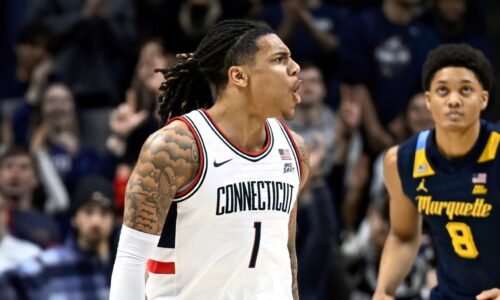 Solo Ball available for UConn in NCAA title game vs. Michigan