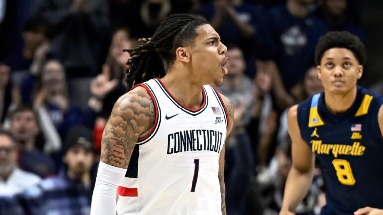 Solo Ball available for UConn in NCAA title game vs. Michigan