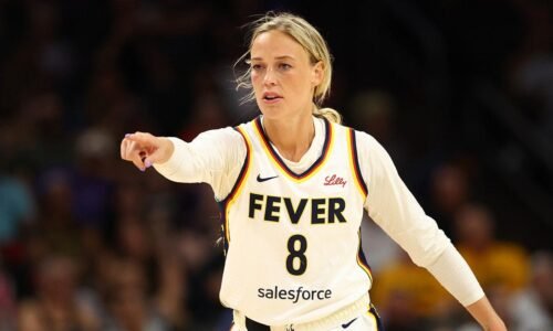 Sophie Cunningham posts baptism on TikTok after signing new Fever deal