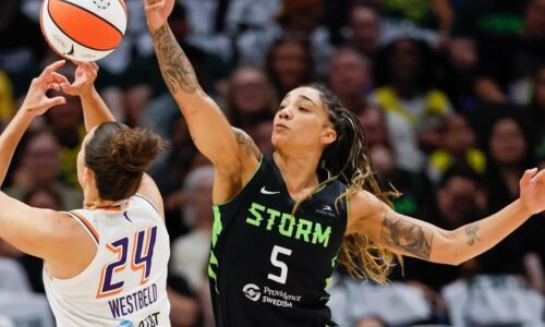 Storm’s Gabby Williams says goodbye to Seattle