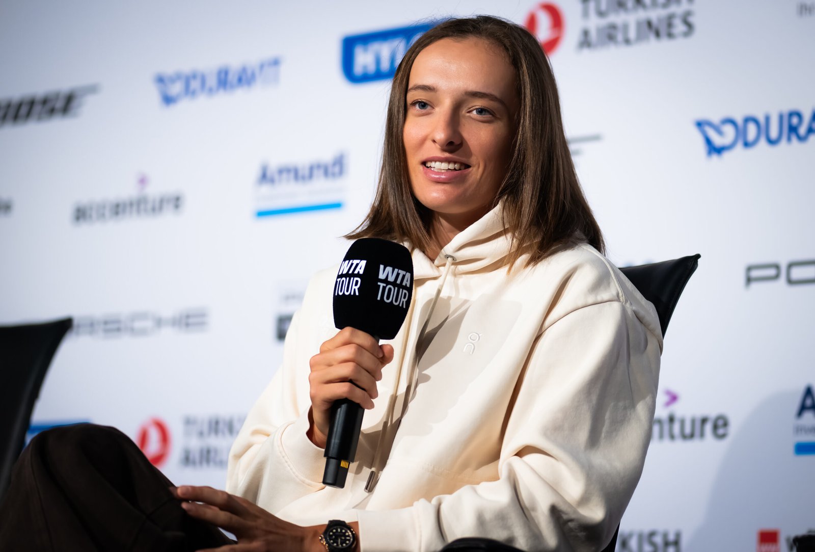 Swiatek talks Roig hire, training at Rafa Nadal Academy