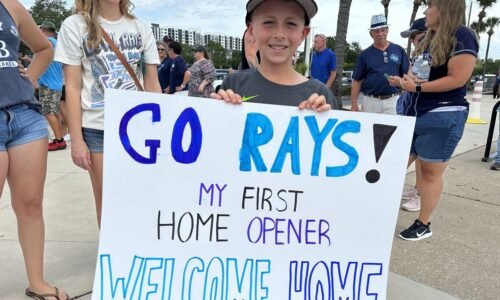 Tampa Bay Rays Chicago Cubs Opening Day Tropicana Field MLB