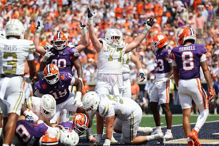 Texans trade up, draft Georgia Tech offensive guard Keylan ‘Big Red’ Rutledge