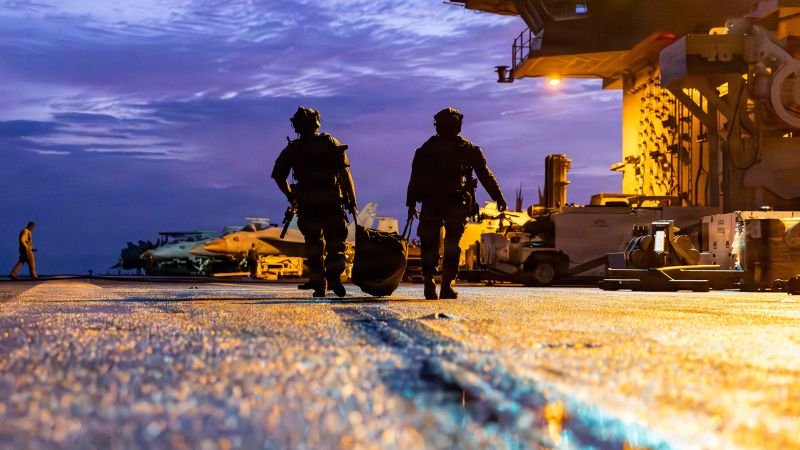 The record-breaking trip of the USS Gerald Ford, the aircraft carrier at the center of Trump’s military ambitions