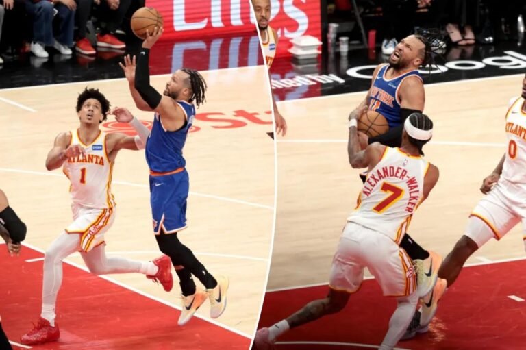The state of the Knicks offense is exhausting Jalen Brunson