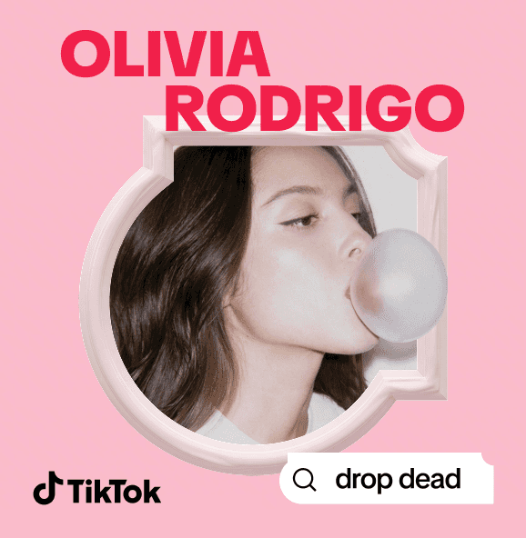 TikTok Celebrates Olivia Rodrigo's New Single with "drop dead" Karaoke - Newsroom