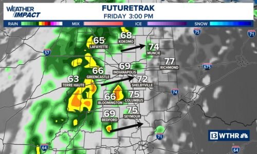 Timing rain and storms Friday across Indiana | 13Weather Blog