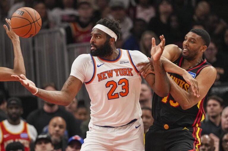 Tony Bradley believes Hawks need to hit Knicks 'in the mouth first'