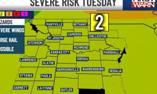 Tornado Watch Canceled, First Warn for another round of severe storms Tuesday