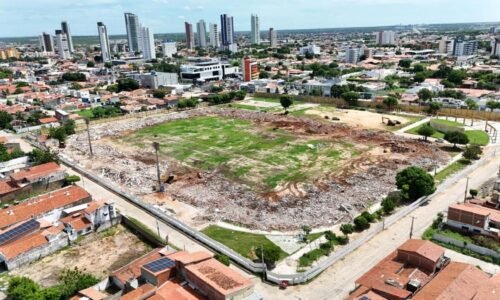 Após mais de 50 anos de história, o tradicional Estádio Nogueirão se despede (Foto: João Batista Freitas, Secom, PMM)