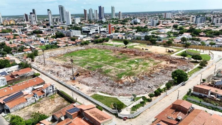 Após mais de 50 anos de história, o tradicional Estádio Nogueirão se despede (Foto: João Batista Freitas, Secom, PMM)
