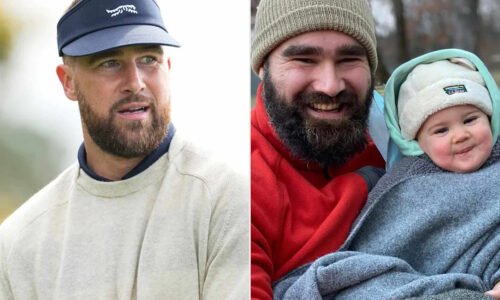 Travis Kelce Recalls His Hilarious Reaction When Jason Kelce First Told Him Wife Kylie Was Pregnant
