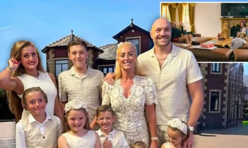 Tyson Fury forced to move family out of luxury mansion after man scaled his gate and demanded to be adopted