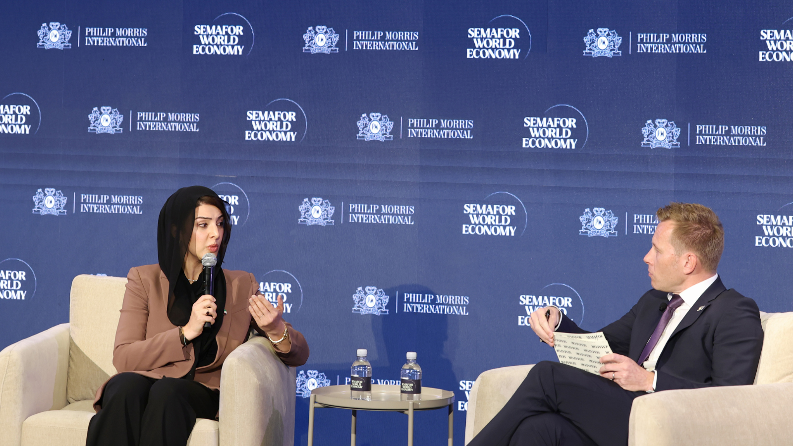 UAE Minister of State Affirms UAE’s Resilience, Strong US Partnership in Comments at Semafor World Economy Summit