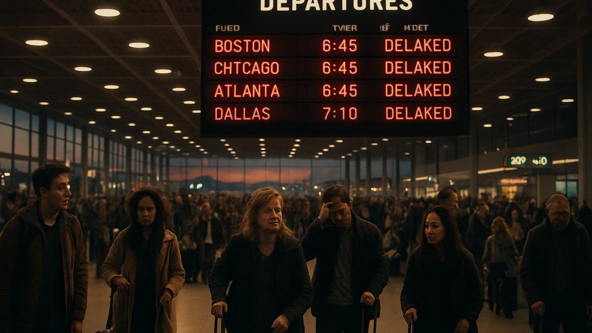 Vegas Flight Chaos Strands Hundreds at Harry Reid