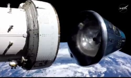 Watch the moment Orion spacecraft detaches from service module