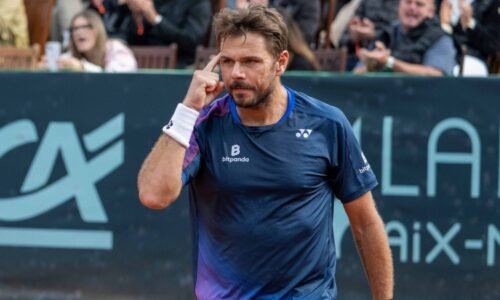 Wawrinka cai em forte challenger francês, Berrettini vence na Itália