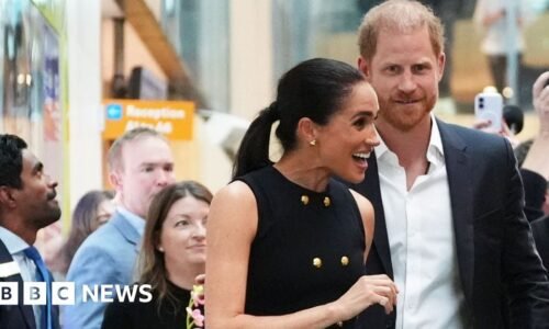 What are Harry and Meghan doing in Australia?