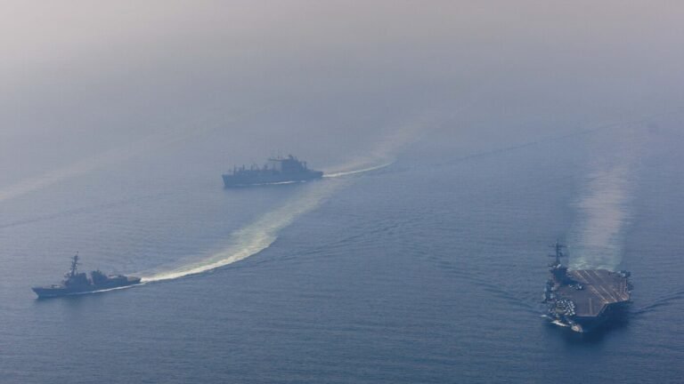 What to know about naval blockades as U.S. patrols Strait of Hormuz : NPR
