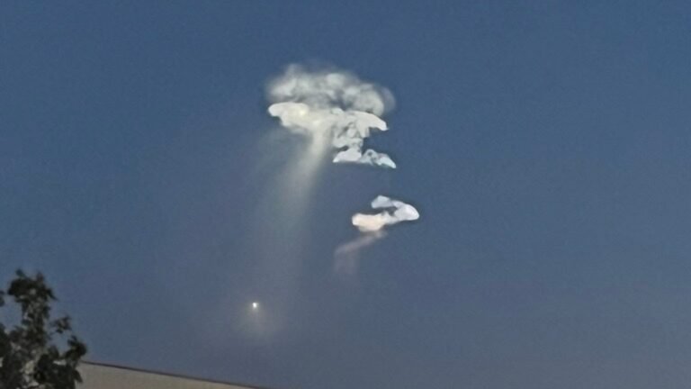 'What was that?': SpaceX rocket launch lights up Central California sky