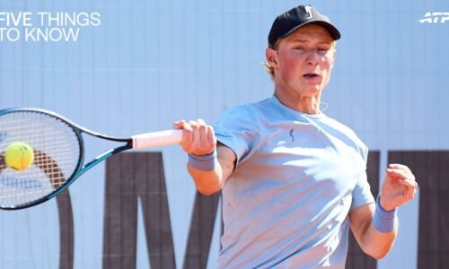 Elmer Moller is into the third round of an ATP Masters 1000 event for the first time.
