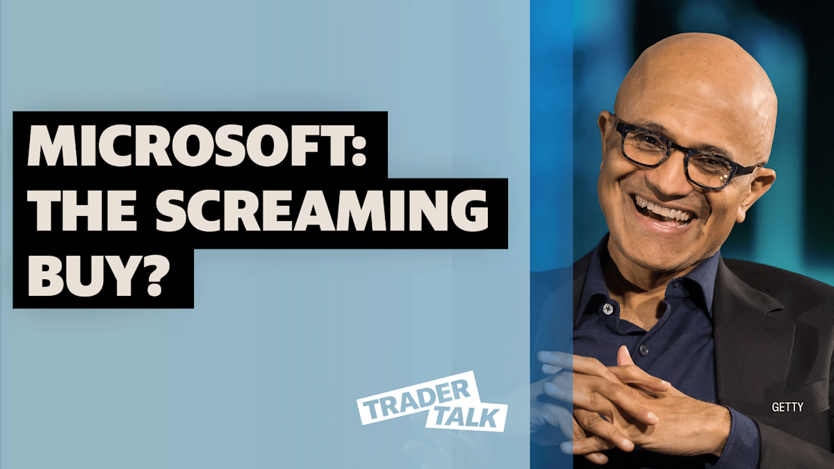 Why Microsoft is a 'screaming buy.'