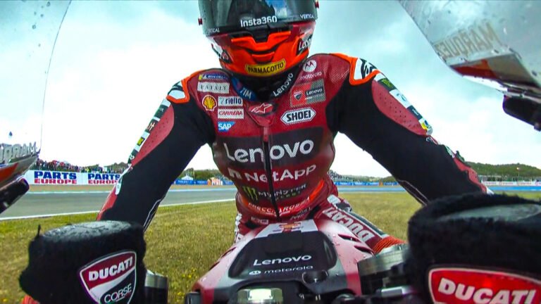 Why was Marc Marquez not penalised in Jerez?