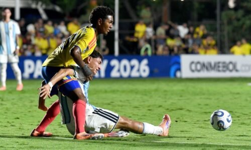 ¿Quién es Miguel Ágamez, figura del título de Colombia en el Sudamericano Sub 17?