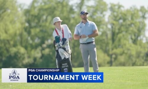 18‑year‑old Philadelphia caddie joins Braden Shattuck at PGA Championship
