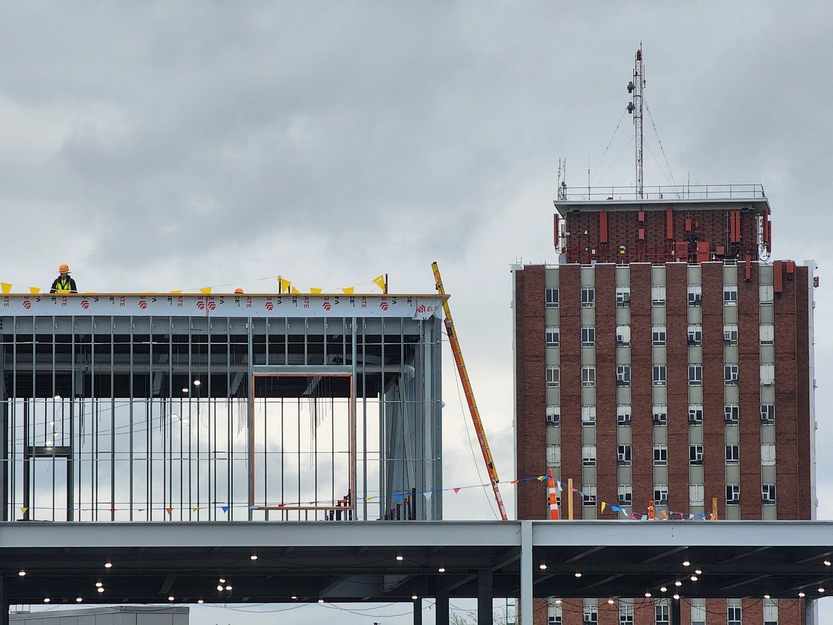 $60 Million University Hall Rising on SUNY Binghamton Campus