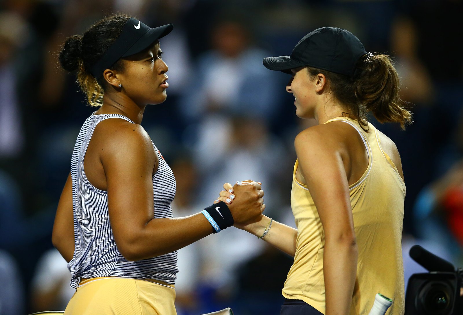 A look back at Naomi Osaka and Iga Swiatek's first meeting