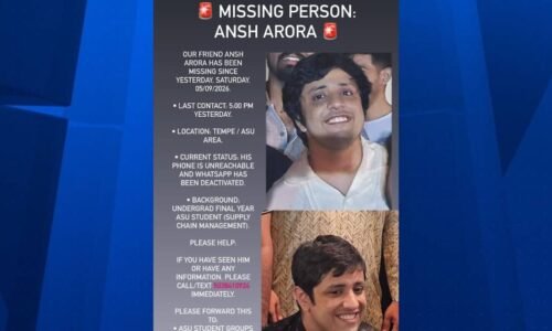 ASU student located after being reported missing before graduation