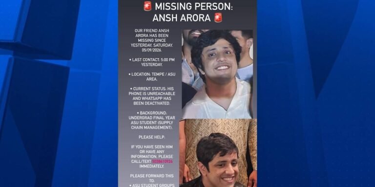 ASU student located after being reported missing before graduation