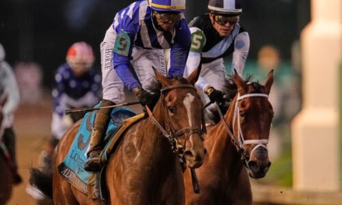After Kentucky Oaks win, trainer Chad Brown hopes for double with Emerging Market in Kentucky Derby :: WRAL.com