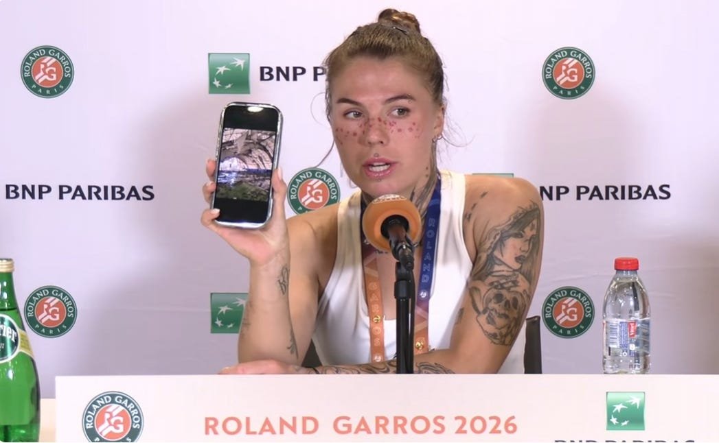 After a Victory, Oleksandra Oliynykova's Battle Continues