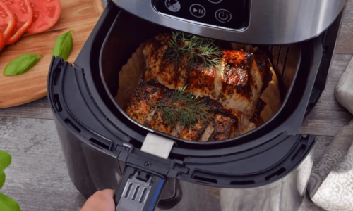 Almoço saudável: 5 receitas práticas para fazer na air fryer