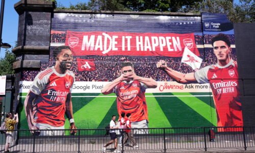 Arsenal trophy lift: Watch Gunners hoist Premier League trophy as 2025-26 champions