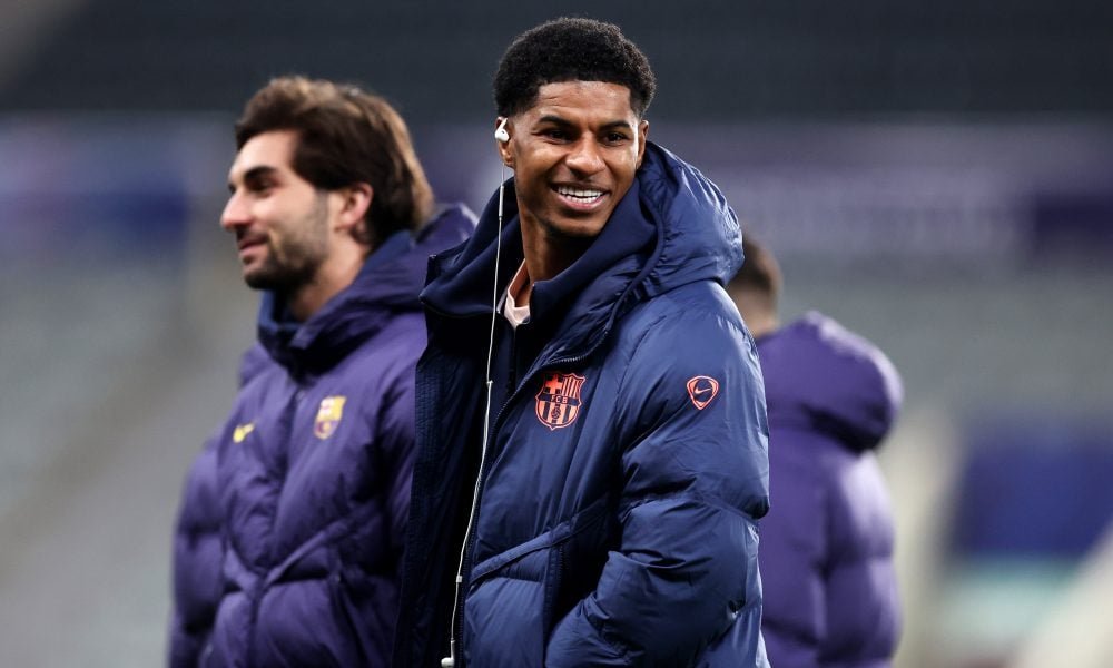 Marcus Rashford of FC Barcelona
