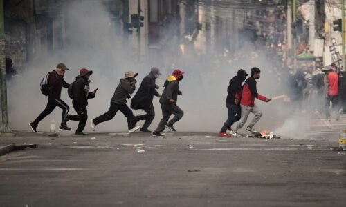 Bolivia's capital under siege as protests deepen crisis for President Paz : NPR