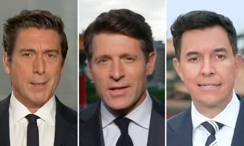 David Muir, Tony Dokoupil, Tom Llamas